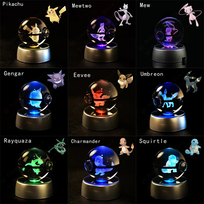 Crystal Ball 3D Night Lamp