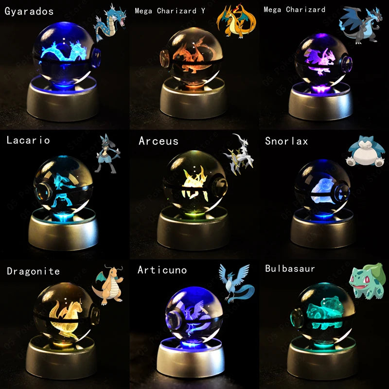 Crystal Ball 3D Night Lamp
