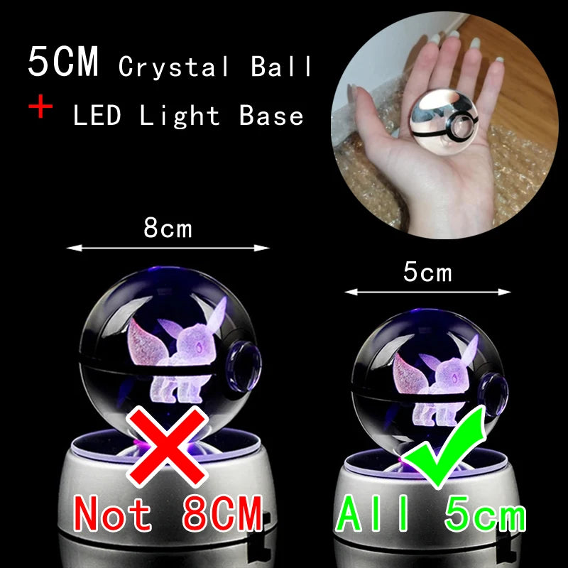 Crystal Ball 3D Night Lamp